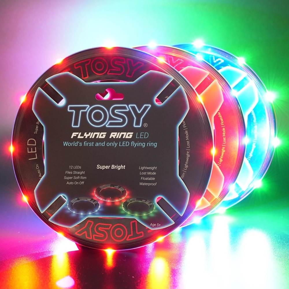 LED Flying Ring - Vibrant Multicolor Fun